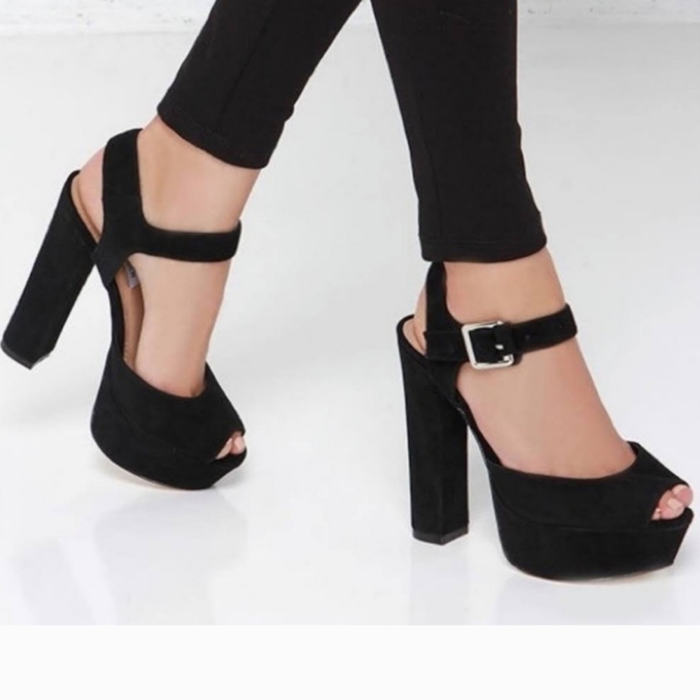 🎉2X HP🎊 Steve Madden “Jilly” Platform Heels